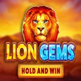 Lion Gems Hold and Win slot logo by Playson at 30bet Casino