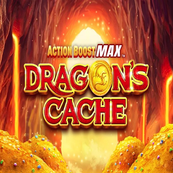 Action Boost Max Dragon's Cache logo by SpinPlay Games 30bet Casino