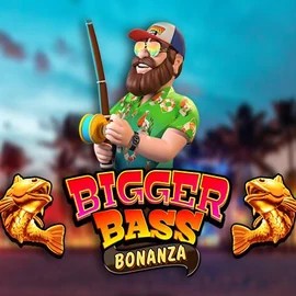Bigger Bass Bonanza slot logo by Pragmatic Play at 30bet Casino