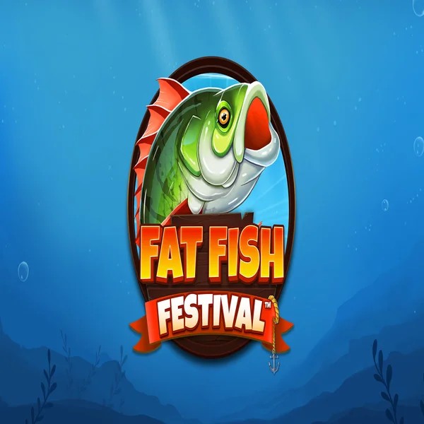 Fat Fish Festival slot logo by Wishbone Games at 30bet Casino